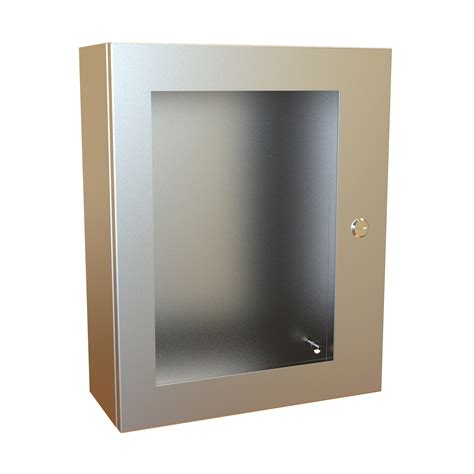 Type 4X Stainless Steel Wallmount Enclosure w/ 